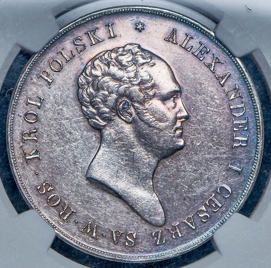 10 злотых 1824 IB