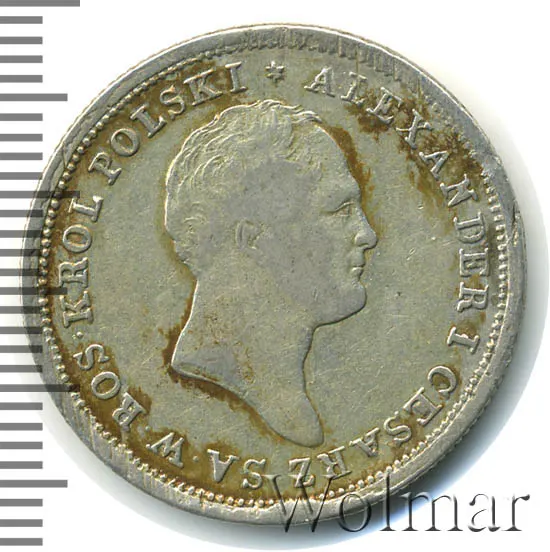 2 злотых 1821 IB
