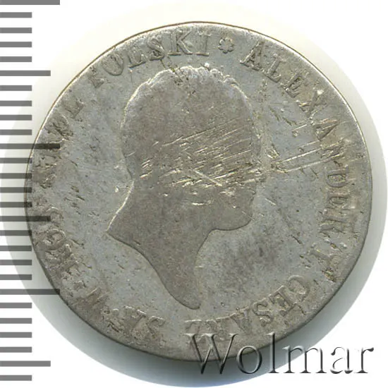 1 злотый 1818 IB