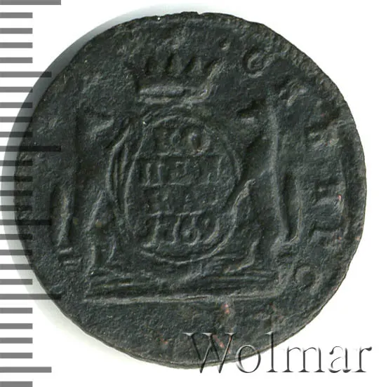 1 копейка 1769 КМ