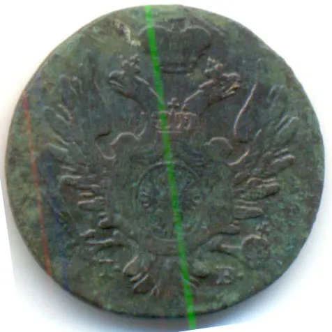 1 грош 1822 IB, реверс