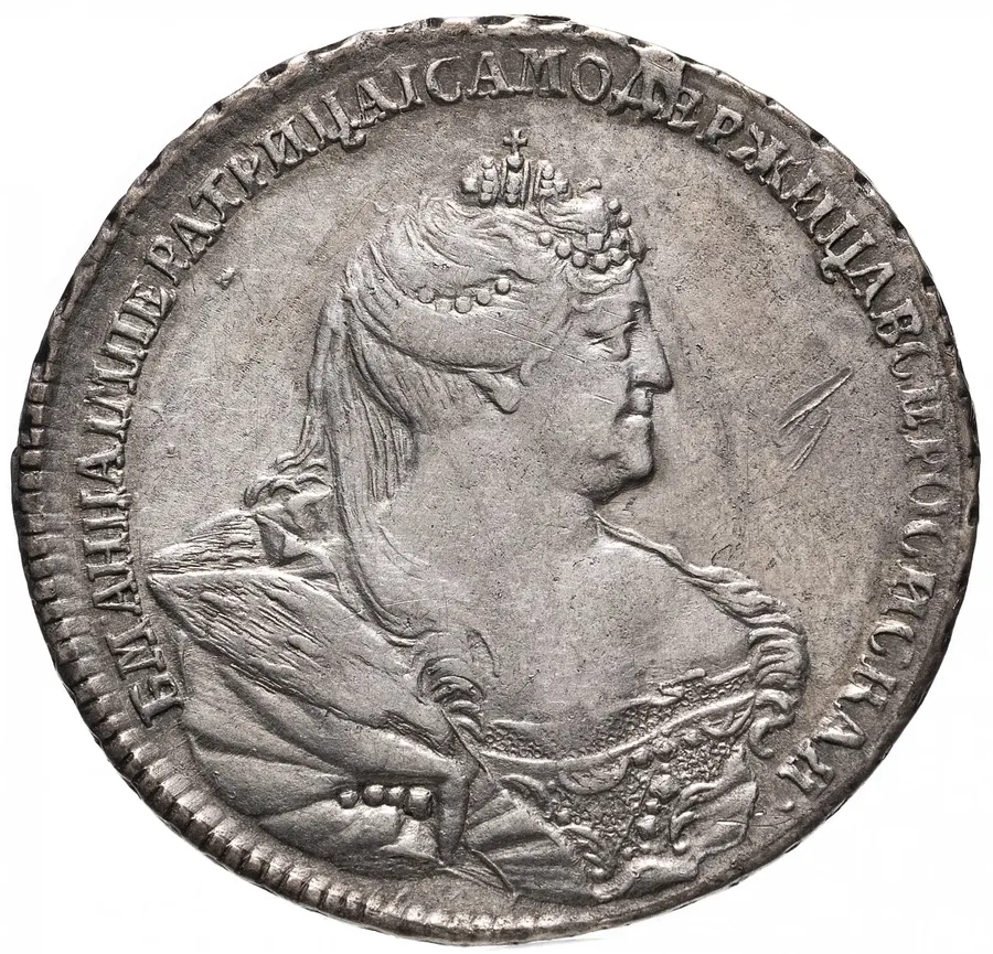 полтина 1737    московский тип