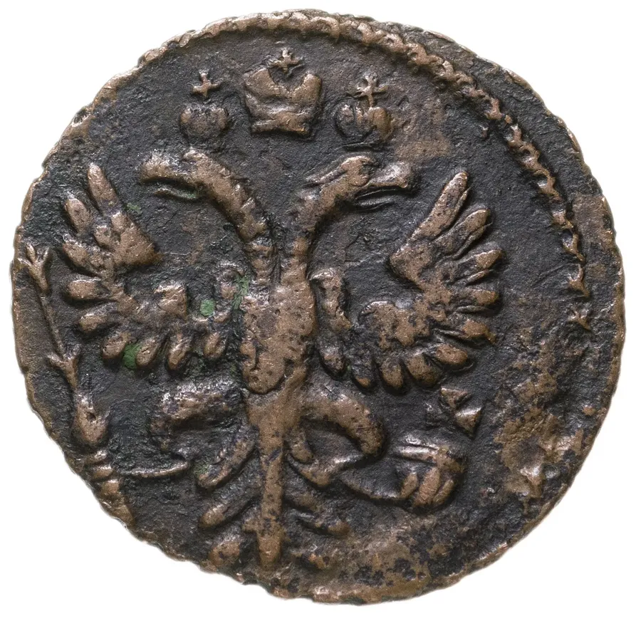 полушка 1731, реверс