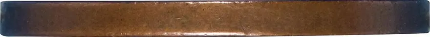 полушка 1859 ЕМ короны большие (образца 1855), гурт