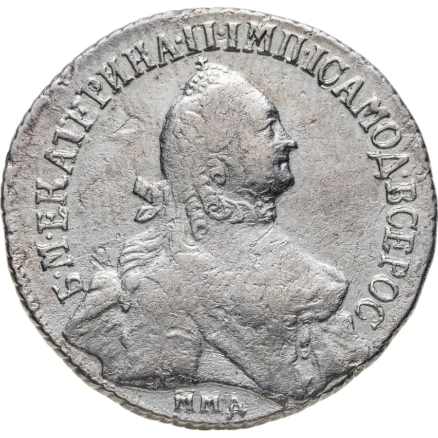 полуполтинник 1765 ММД-ТI-EI