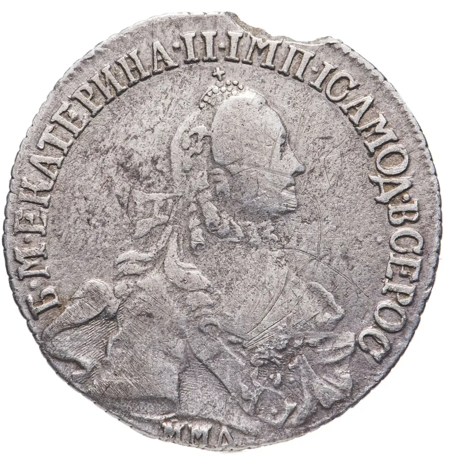 20 копеек 1765 года ММД