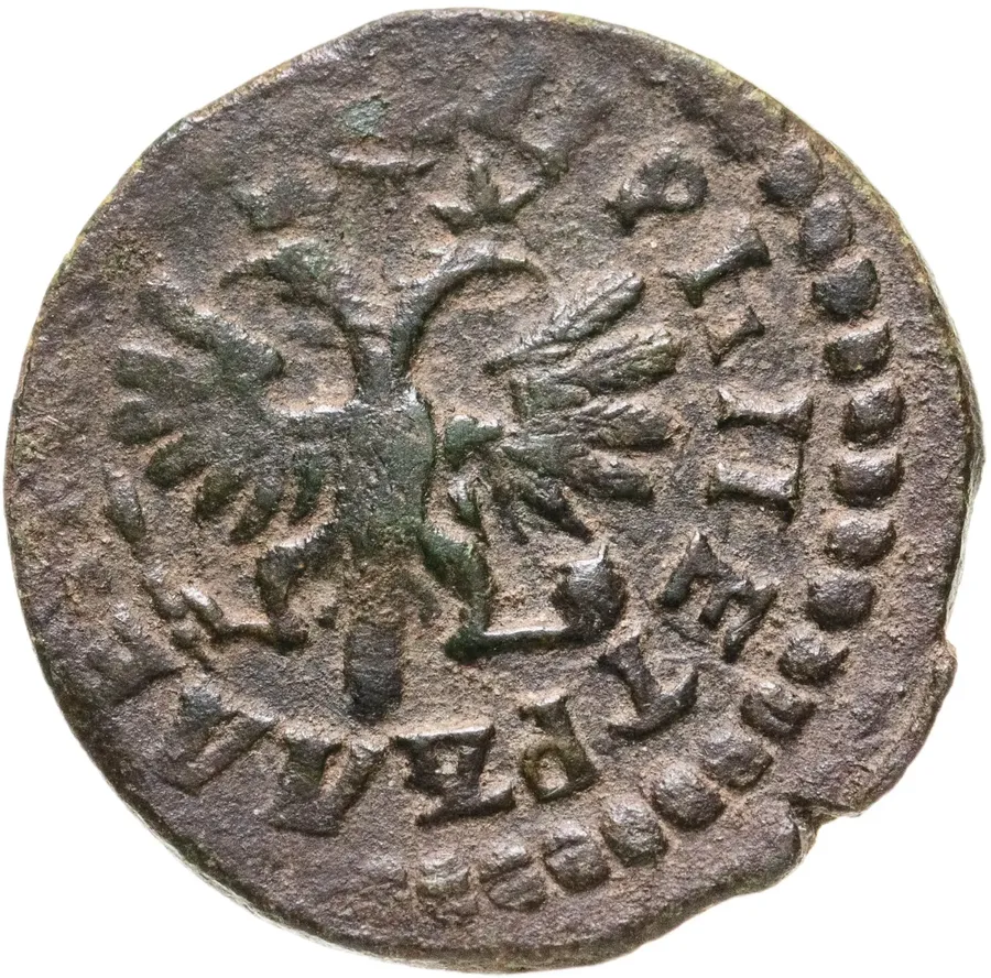 денга 1713, реверс