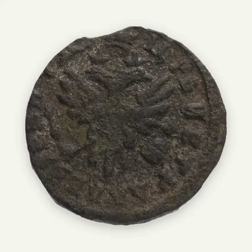 Денга 1717 года, реверс