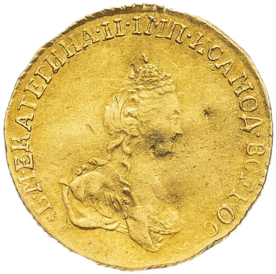 1 рубль 1779 для дворцового обращения, Биткин 115 (R), реверс
