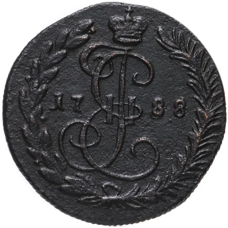 денга 1788 КМ, реверс