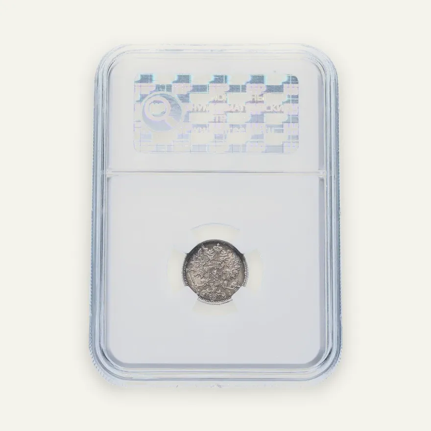 25 пенни 1890 L, монета для Финляндии, реверс