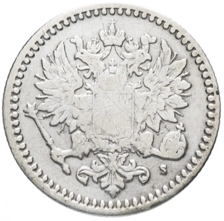 50 пенни 1866 S, реверс